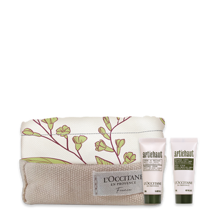 Esfoliante e Creme Alcachofra com Cesto Organizador